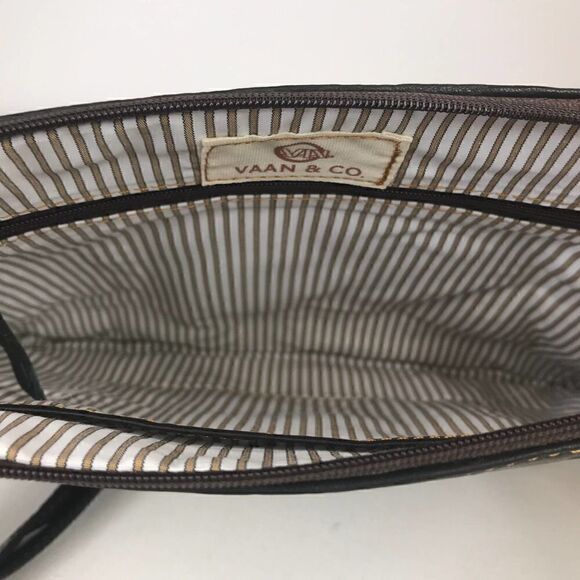 Vaan Leather Tiger Remnants Xbody NWT - Picture 7 of 8